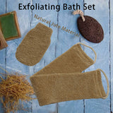 Shower exfoliationg bath mit&belt